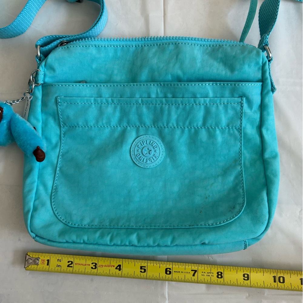 Kipling turquoise crossbody bag